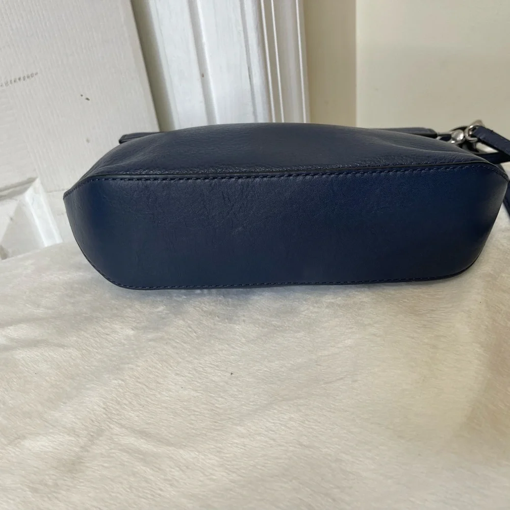 EUC Marc by Marc Jacobs blue leather crossbody bag